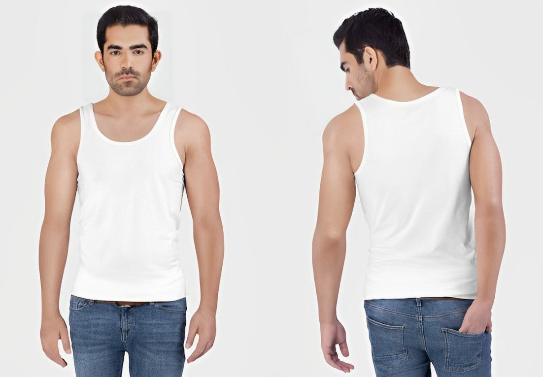 Premium Quality Set of 3 Men's Sleeveless  Vest  - Comfortable, Breathable, and Stylish